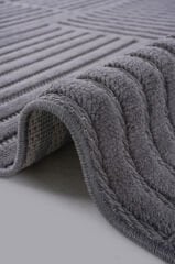 Prag 9202 Gri Geometrik Salon Halısı