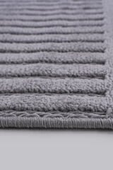 Prag 9202 Gri Geometrik Salon Halısı