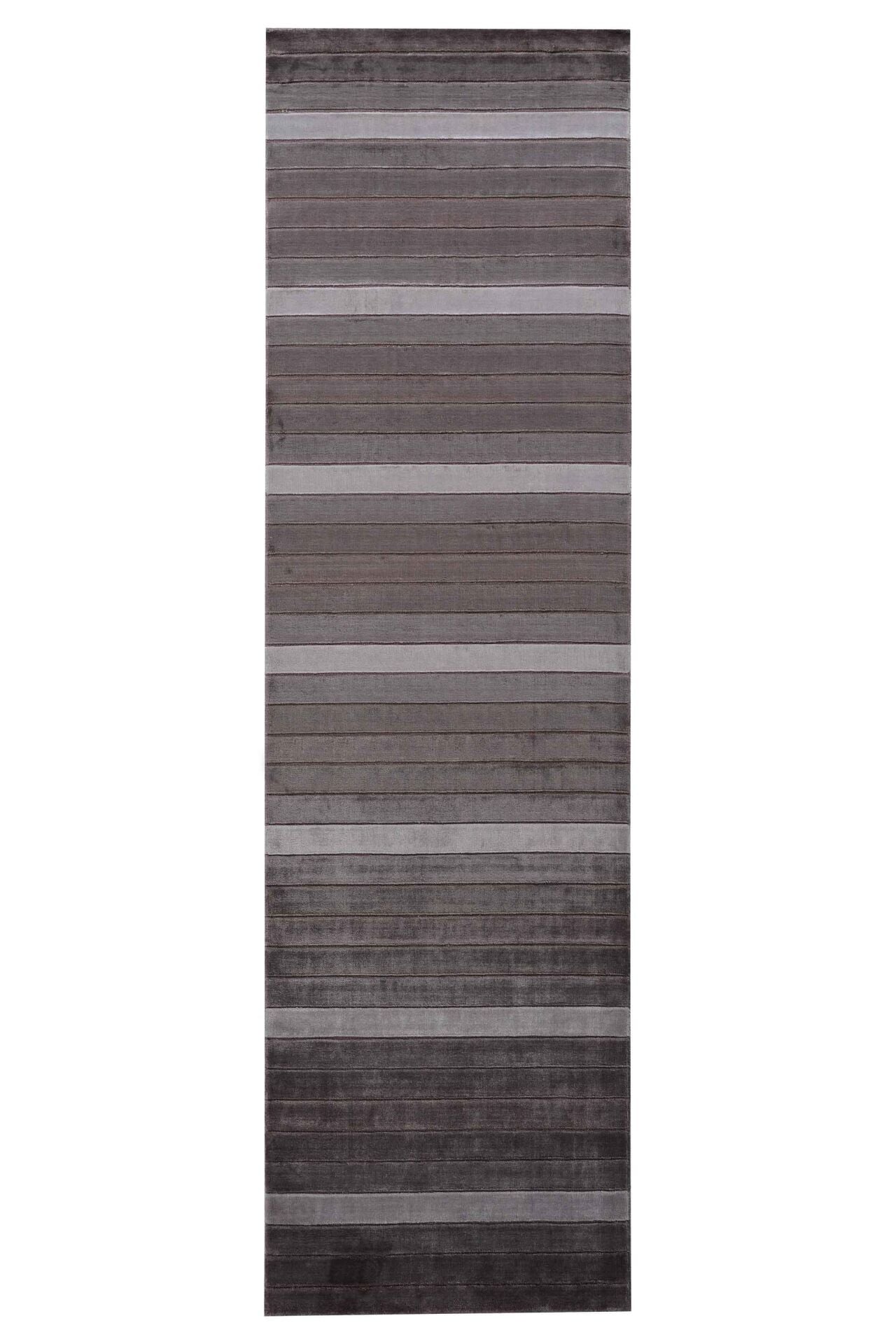 Nepal 3642 El Dokuma Kalın Bambu Halı Renkli - 83x297