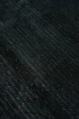 Nepal 3523 Siyah El Dokuma Kalın Bambu Halı