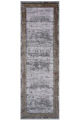 Naar Elite 0837A Bambu Halı Gri - 120x180
