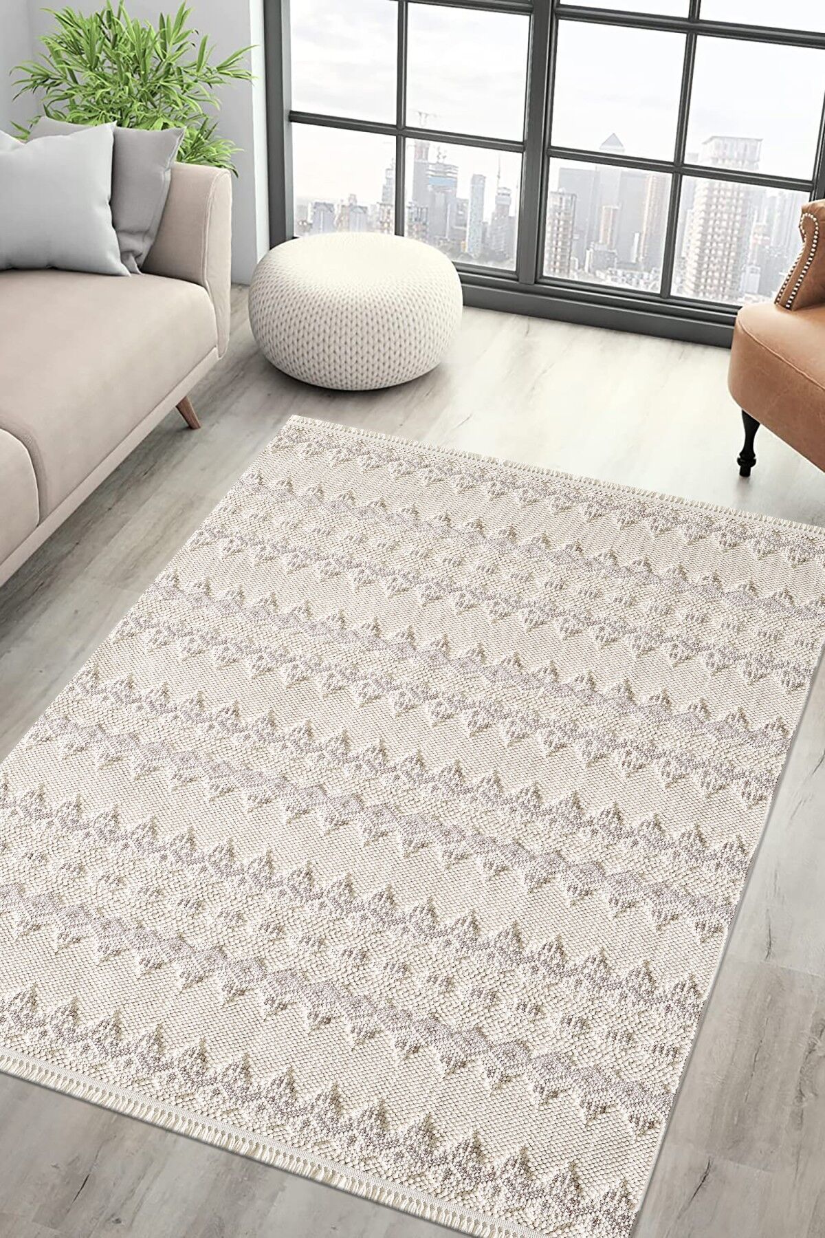 Royal Pooly Jj06E Modern Makine Halısı