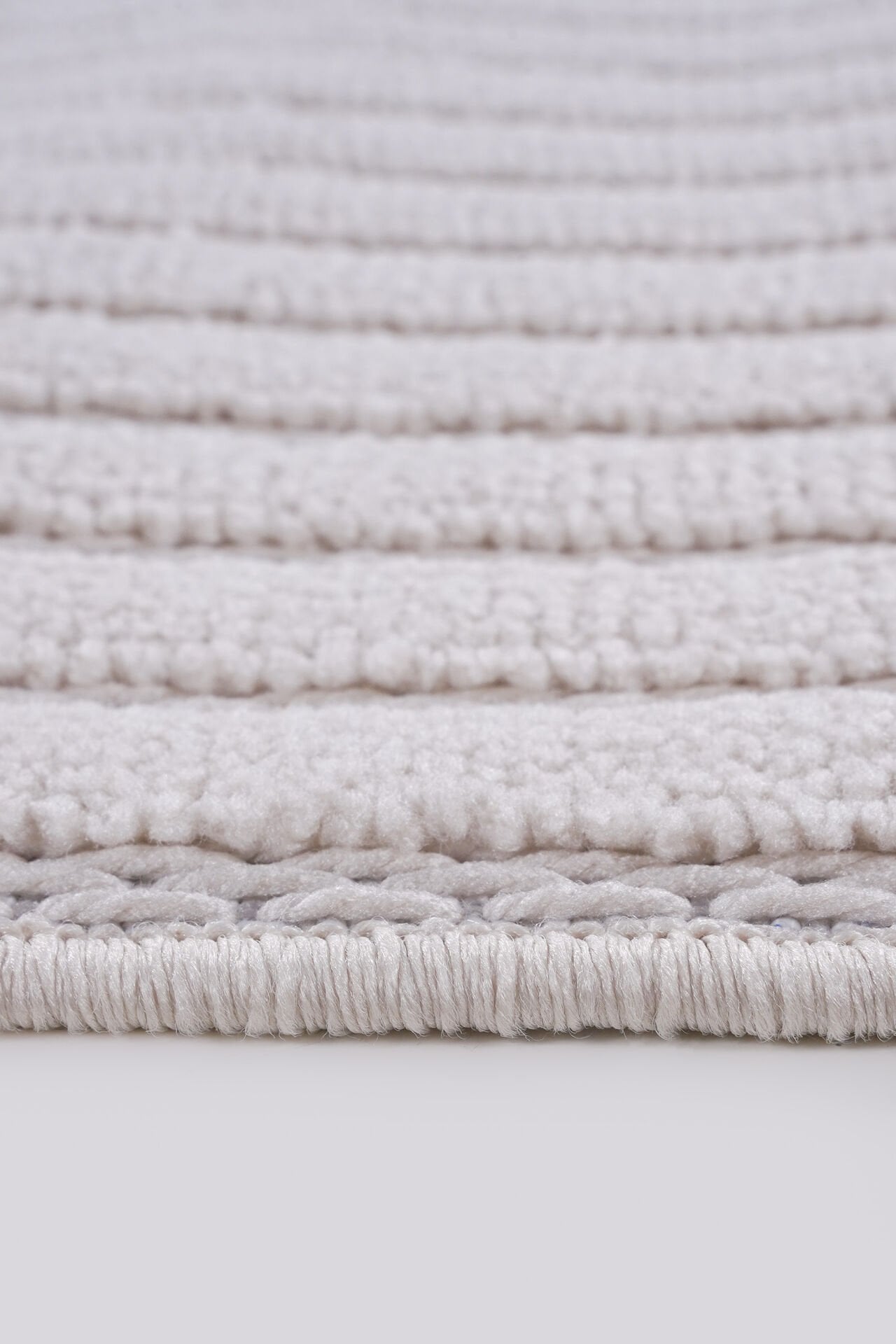 Prag 9204 Bej Geometrik Salon Halısı