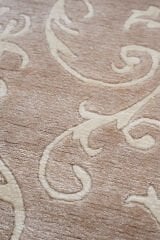 Nepal 3661 El Dokuma Kalın Bambu Halı