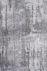 Naar Karia 33143 Bambu Halı Gri - 120x180