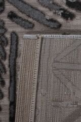 Adara 37254A İskandinav Desenli Salon Halısı Yolluk Makine Halısı
