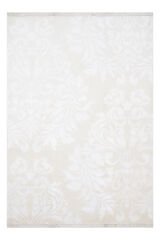 Nepal 3572 El Dokuma Kalın Bambu Halı Beyaz - 170x242