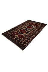 Afgan Berceste Kilim Kırmızı Otantik El Dokuma Halı