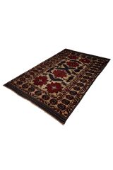 Afgan Berceste Kilim Kırmızı Otantik El Dokuma Halı