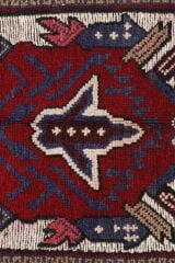 Afgan Berceste Kilim Kırmızı Otantik El Dokuma Halı