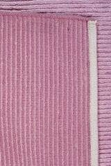 Nepal 3540 El Dokuma Kalın Bambu Halı Pembe - 170x240