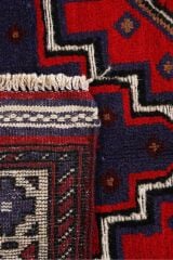 Afgan Berceste Kilim Kırmızı Otantik El Dokuma Halı