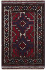 Afgan Berceste Kilim Kırmızı Otantik El Dokuma Halı