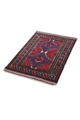 Afgan Berceste Kilim Kırmızı Otantik El Dokuma Halı