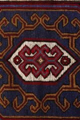 Afgan Berceste Kilim Kırmızı Otantik El Dokuma Halı
