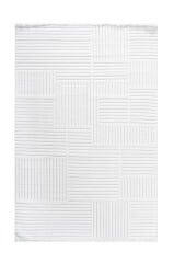 Prag 9201 Krem Geometrik Salon Halısı