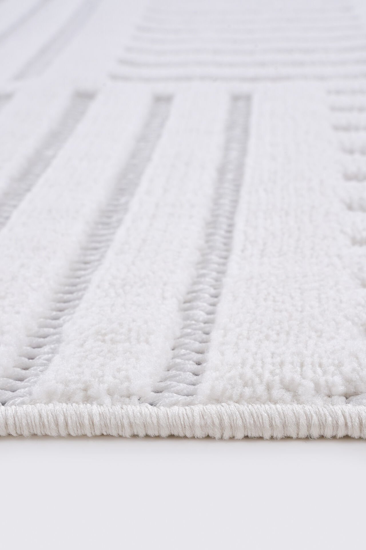 Prag 9201 Krem Geometrik Salon Halısı