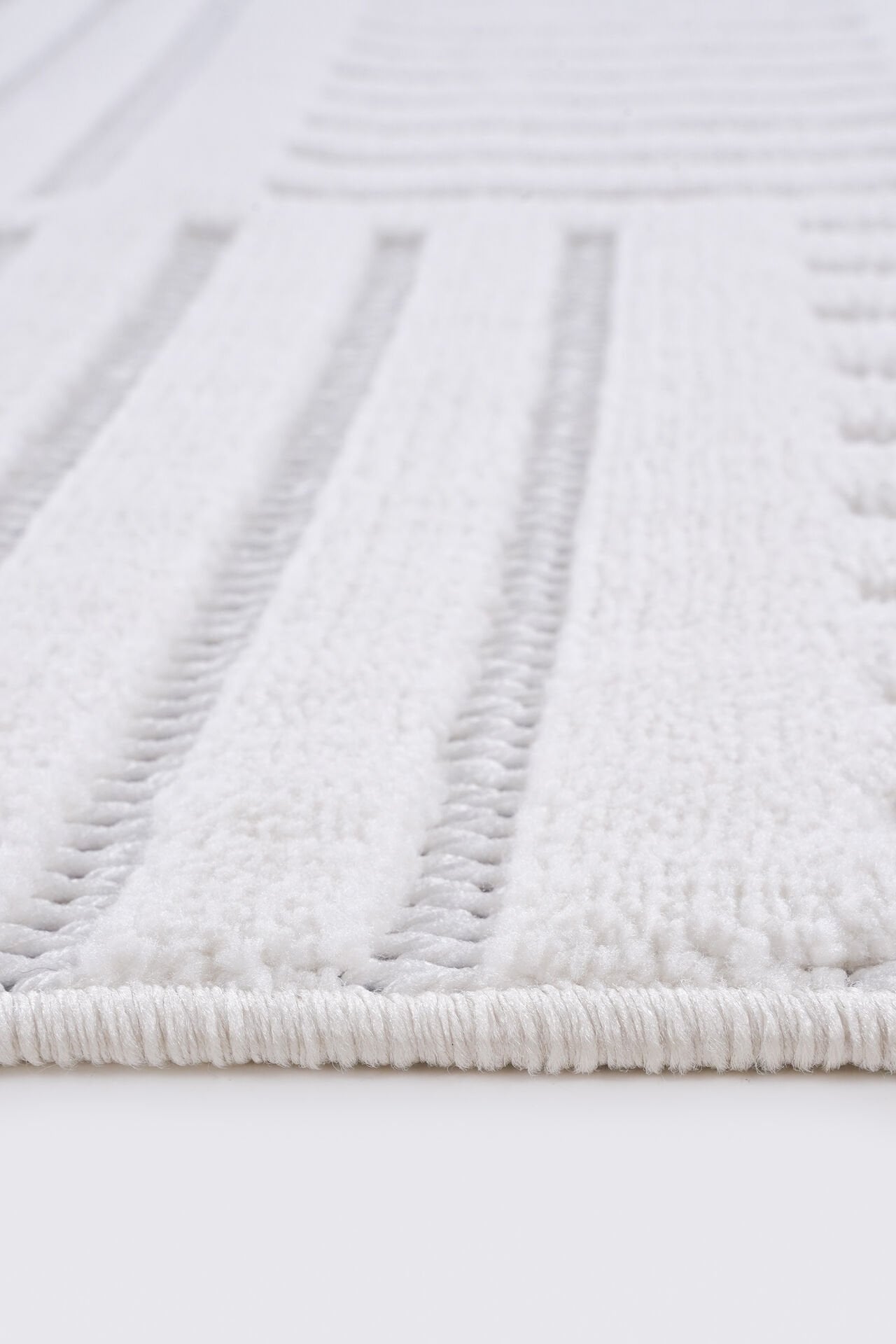 Prag 9201 Krem Geometrik Salon Halısı