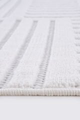 Prag 9201 Krem Geometrik Salon Halısı