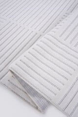 Prag 9201 Krem Geometrik Salon Halısı