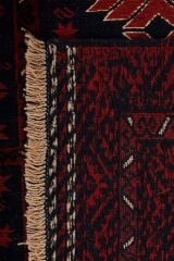 Afgan Berceste Kilim Kırmızı Otantik El Dokuma Halı
