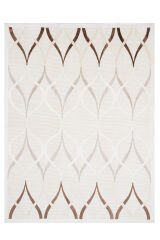 Nepal 3565 El Dokuma Kalın Bambu Halı Krem - 176x236