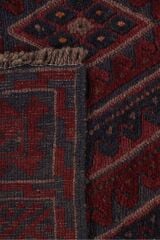 Afgan Berceste Kilim Kırmızı Otantik El Dokuma Halı