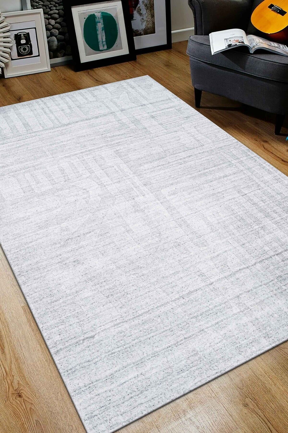 Mao KC 1717 Modern Salon Halısı El Dokuma Bambu Halı