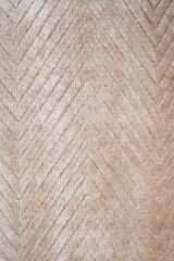 Nepal 3645 El Dokuma Kalın Bambu Halı Bej - 80x300