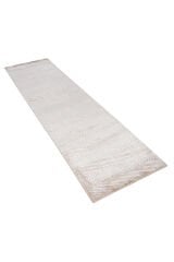 Nepal 3645 El Dokuma Kalın Bambu Halı Bej - 80x300