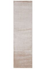 Nepal 3645 El Dokuma Kalın Bambu Halı Bej - 80x300