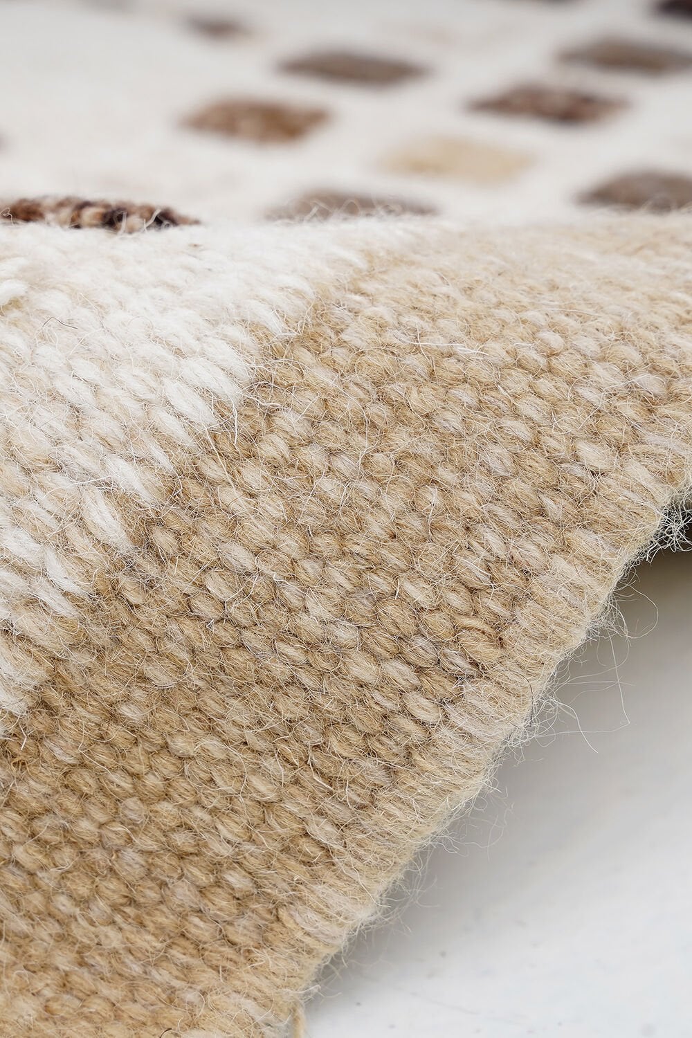 Nepal 3587 El Dokuma Kalın Yün Kilim