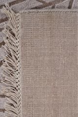 Mao KC 1861 Kahve Modern Salon Halısı El Dokuma Bambu Halı