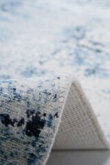 Erase KC 304 El Dokuma Bambu Halı Mavi - 130x190