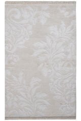 Nepal 3627 El Dokuma Kalın Bambu Halı Bej - 94x149