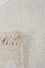 Nepal 3627 El Dokuma Kalın Bambu Halı Bej - 94x149