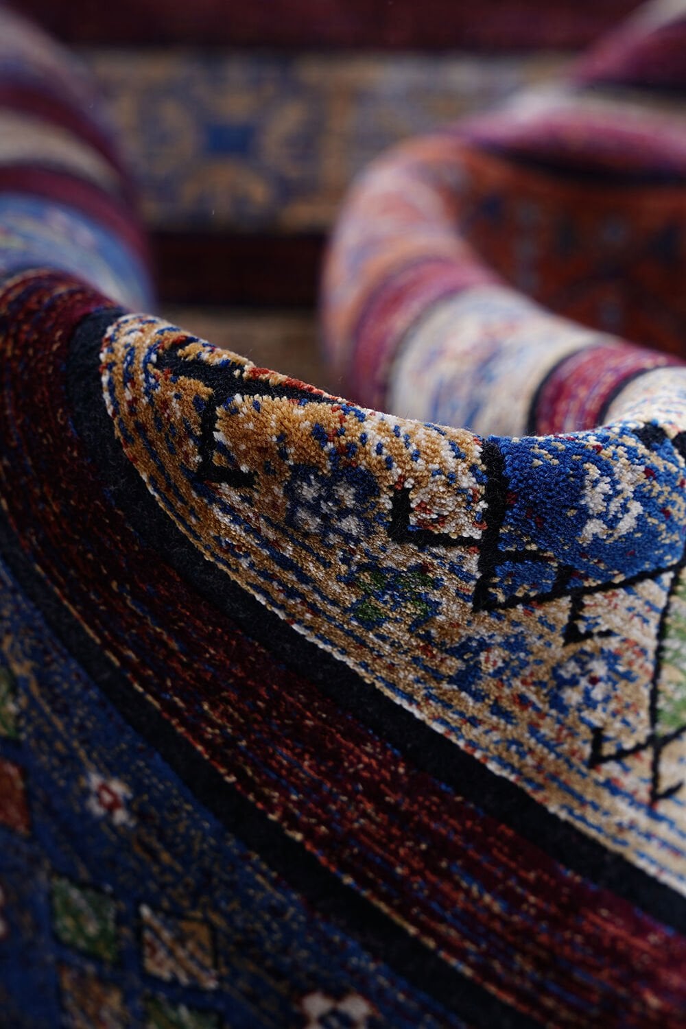 Naar Gloria 5172A Bambu Halı Bordo - 200x300