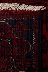 Afgan Khamyab Kırmızı Otantik El Dokuma Halı