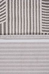 Pierre Cardin Marcel JC01E Salon Halısı Krem / Gri - 80x300