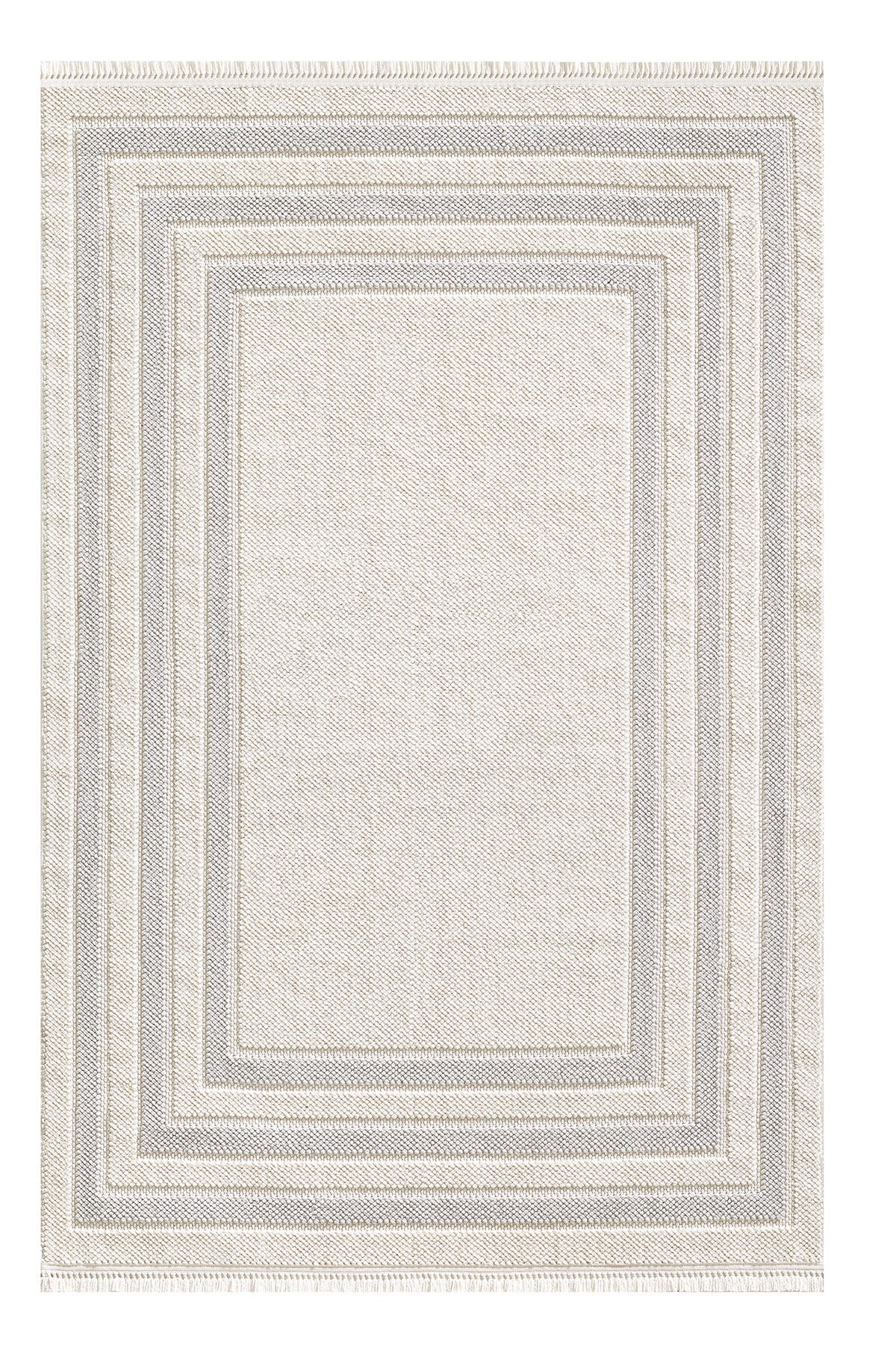 Royal Loopy LQ06B Salon Halısı Bej / Gri - 120x180