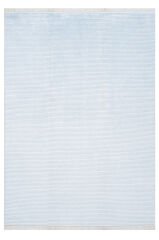 Nepal 3571 El Dokuma Kalın Bambu Halı Mavi - 170x240