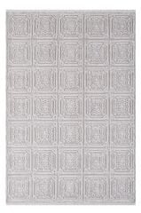 Serenity JV17A Gri Geometrik Klasik Desenli Makine Halısı