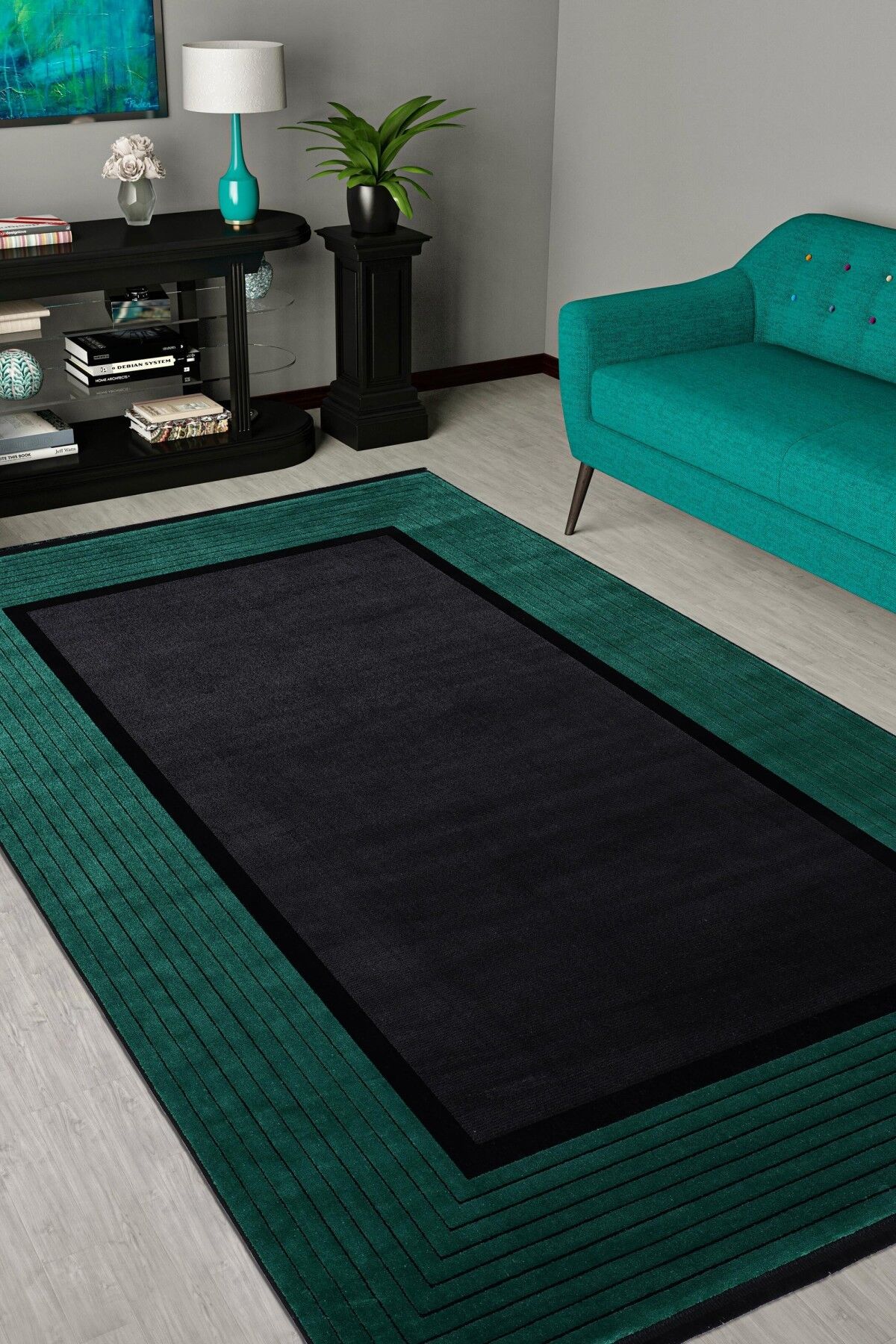 Serra 0704B Modern Makine Halısı