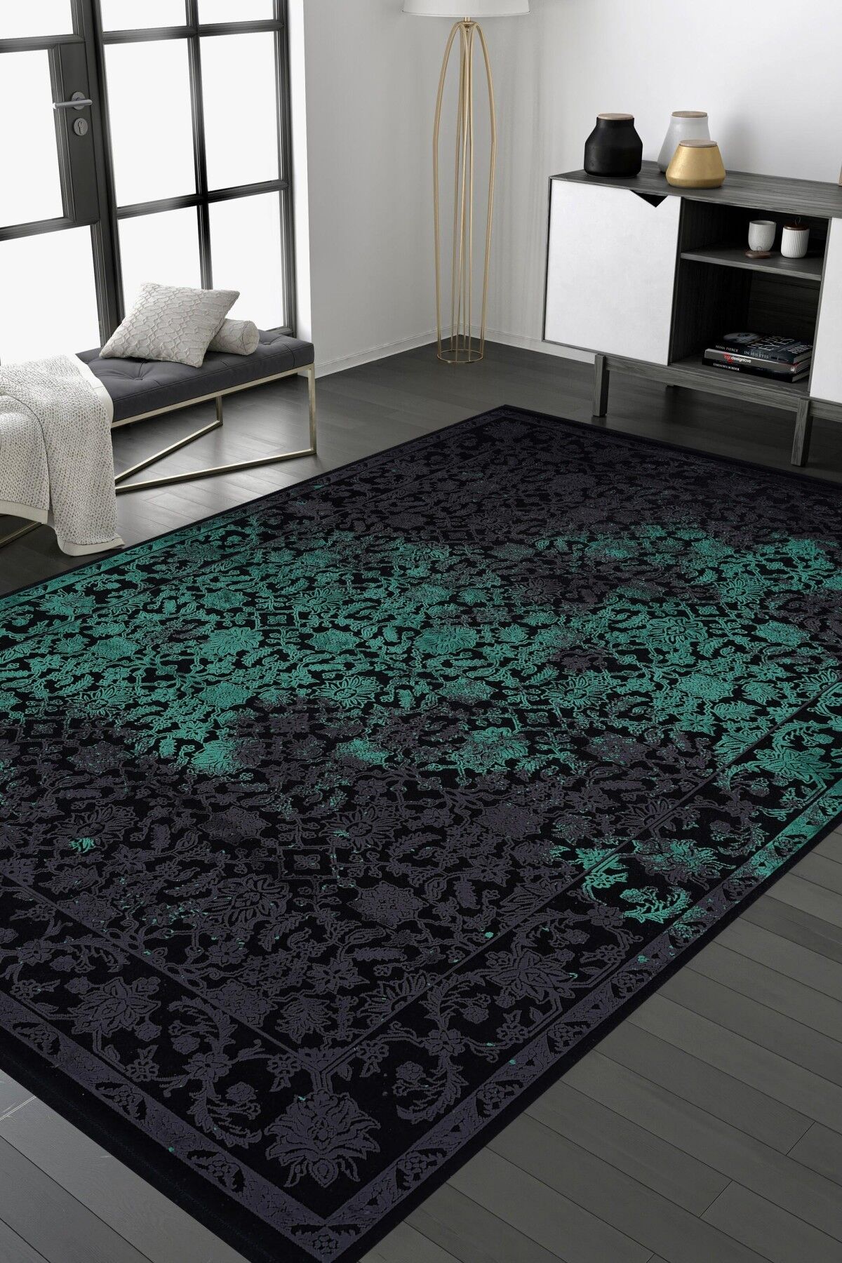 Serra 0706A Modern Makine Halısı