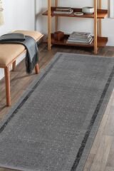 Seven Day VV00D Gri Soft Modern Makine Halısı