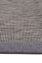 Sisal 4506 Gri Dokulu Bordürlü Jüt Halı