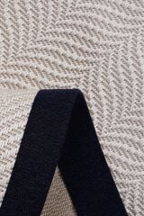 Sisal 4605 Krem Bordürlü Jüt Halı