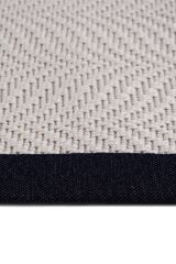 Sisal 4605 Krem Bordürlü Jüt Halı