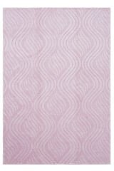 Nepal 3586 El Dokuma Kalın Bambu Halı Pembe - 160x230