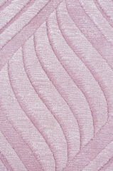 Nepal 3586 El Dokuma Kalın Bambu Halı Pembe - 160x230